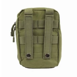Подсумок под аптечку MOLLE 20х15х8см цвет Олива Без красного креста