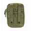 Подсумок под аптечку MOLLE 20х15х8см цвет Олива