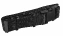 Тактический поясной ремень с металлическими люверсами (черный) длина 100-135 см