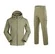 Костюм летний БЕЗ ФЛИСА тактический военный с капюшоном цвет олива Shark Skin Softshell olive