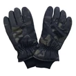 Перчатки зимние Softshell с искусственным мехом камуфляжные MTP black