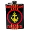 Фляга подарочная с символикой Морская пехота 9 OZ  №279