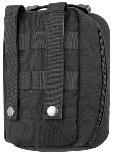 Подсумок под аптечку MOLLE 20х15х8см цвет черный