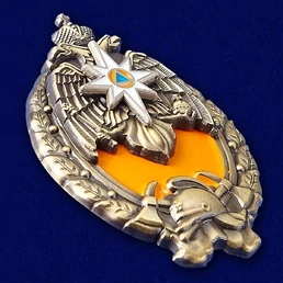 Сувенирный знак "Лучший работник пожарной охраны" №246