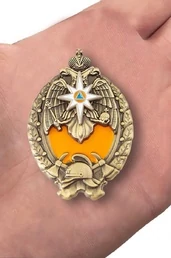 Сувенирный знак "Лучший работник пожарной охраны" №246