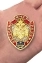 Сувенирный знак Ветеран МЧС России в футляре из флока