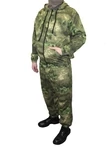 Маскхалат костюм трикотажный летний камуфляж зеленый пятнистый