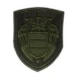 Шеврон на рукав ФСО полевой (тк. оливковая и нить) с липучкой 8х9 см