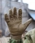 Тактические перчатки полнопалые AG3 со спецпокрытием цвет койот