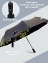 Зонт Автомат двусторонний под кожу Диаметр 95 см черный