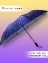 Зонт Автомат с каплями "Солнечный дождь" Диаметр 95 см фиолетовый