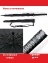 Зонт - трость большой Катана "Меч самурая" 115см. цвет черный