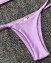 Купальник раздельный на застежке цвет фиолетовый