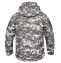Куртка мужская тактическая военная демисезонная на флисе Softshell камуфляж AT-digital