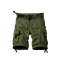 Мужские шорты карго ТАКТИКА без ремня цвет армейский зеленый