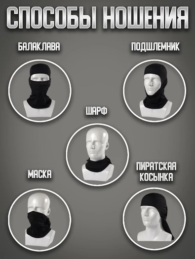 Балаклава тактическая Coolmax мужская летняя тёмный камуфляж MTP