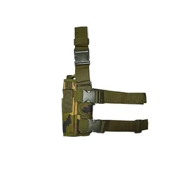 Кобура набедренная тактическая Длина 19 см камуфляж Woodland