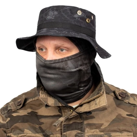 Панама Bonnie камуфляжная цвет typhon