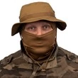Туристическая панама со шнурком Bonnie, цвет песочный (койот/coyote)