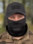 Бейсболка BBC + балаклава цвет черный