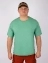 Мужская футболка Oversize летняя повседневная цвет мятный shen lin lv