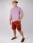 Мужская футболка Oversize летняя повседневная цвет лавандовый фиолетовый putaozi