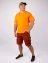 Мужская футболка Oversize летняя повседневная цвет оранжевый orange