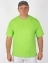 Мужская футболка Oversize летняя повседневная цвет салатовый yingguanglv