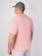Мужская футболка Oversize летняя повседневная цвет светло-розовый pink