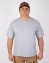Мужская футболка Oversize летняя повседневная цвет светло-серый light gray