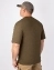 Мужская футболка Oversize летняя повседневная цвет коричневый tuose