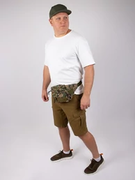 Сумка поясная CH-066 тактическая с MOLLE камуфляж Марпат Marpat