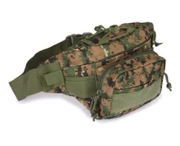 Сумка поясная CH-066 тактическая с MOLLE камуфляж Марпат Marpat
