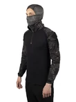 Рубашка тактическая Kamukamu боевая с налокотниками камуфляж MTP black