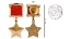 Сувенирная медаль Звезда Героя Советского Союза №631(395)