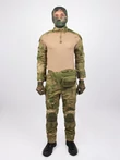 Сумка поясная CH-066 тактическая с MOLLE цвет олива зеленая