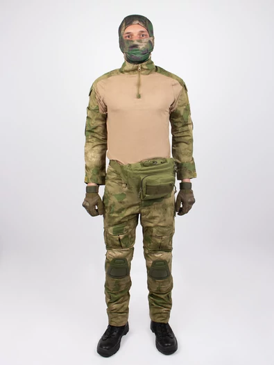 Сумка поясная CH-066 тактическая с MOLLE цвет олива зеленая