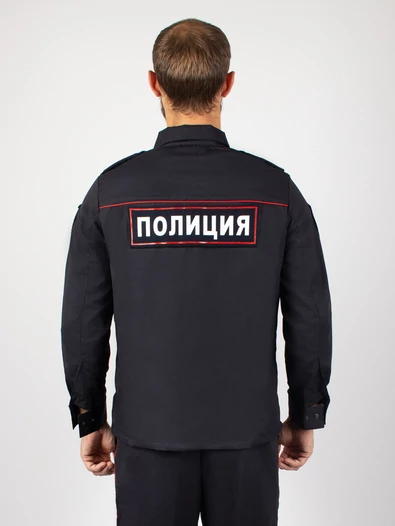 Костюм Полиции летний (анорак) ткань габардин цвет темно-синий