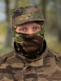 Кепка BDU Kamukamu военно-полевая ткань Rip-stop камуфляж Немецкий
