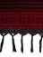 Арафатка военная с бахромой цвет черный и красный