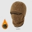 Зимняя теплая балаклава (шапка с маской) цвет койот