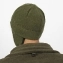 Зимняя теплая балаклава (шапка с маской) цвет олива зеленая