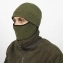 Зимняя теплая балаклава (шапка с маской) цвет олива зеленая