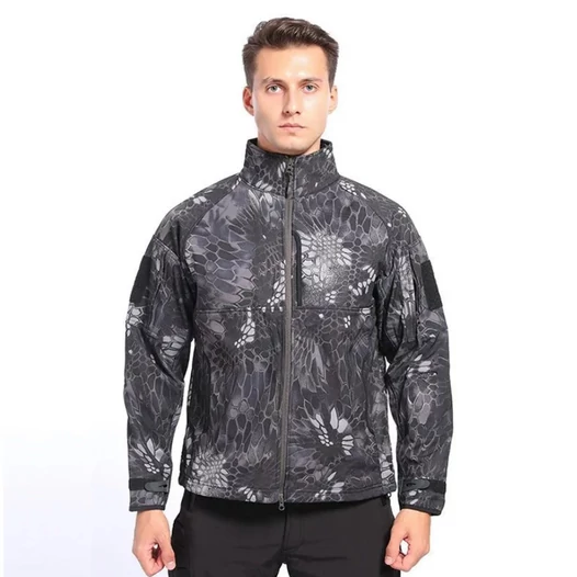 Куртка без капюшона Softshell камуфляж Typhon