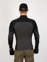 Рубашка тактическая Kamukamu цвет черная / Combat Shirt black