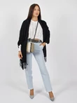 Шарф женский палантин кашемир цвет черный