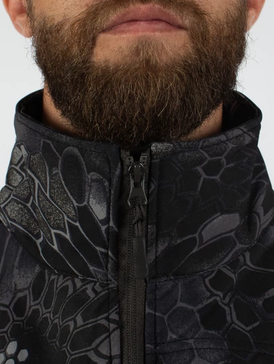 Куртка без капюшона Softshell камуфляж Typhon