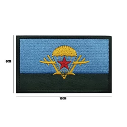 Шеврон вышитый на липучке Русский десантник V00343