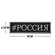 Шеврон вышитый на липучке V01157 #РОССИЯ