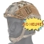 Чехол на тактический шлем камуфляж MTP с шнуровкой